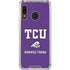 Texas Christian University Mascot Galaxy A30 Clear Case