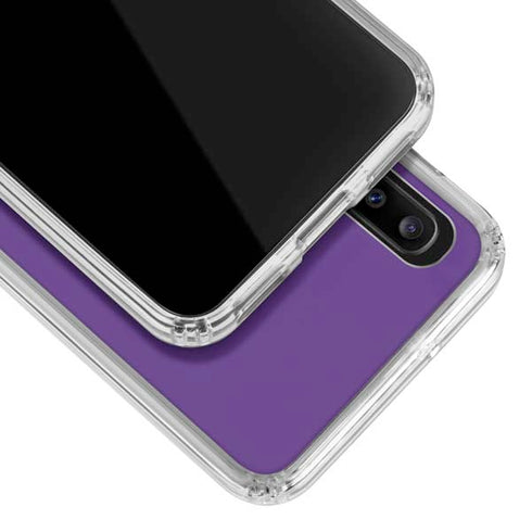 Texas Christian University Mascot Galaxy A30 Clear Case