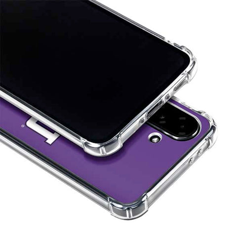 Texas Christian University Mascot Galaxy A36 5G Clear Case