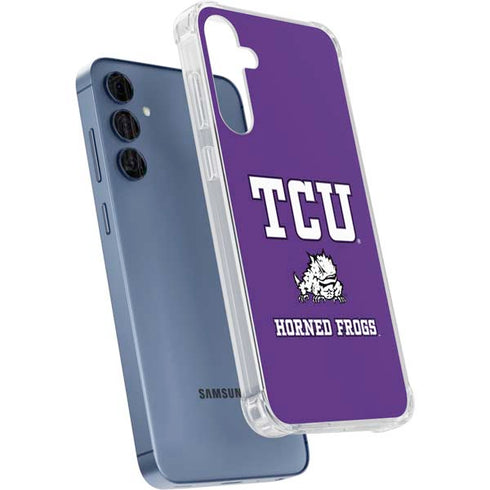 Texas Christian University Mascot Galaxy A55 5G Clear Case