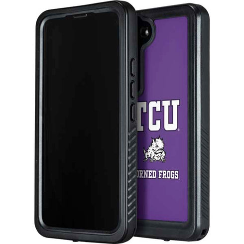 Texas Christian University Mascot Galaxy S24 Plus Waterproof Case