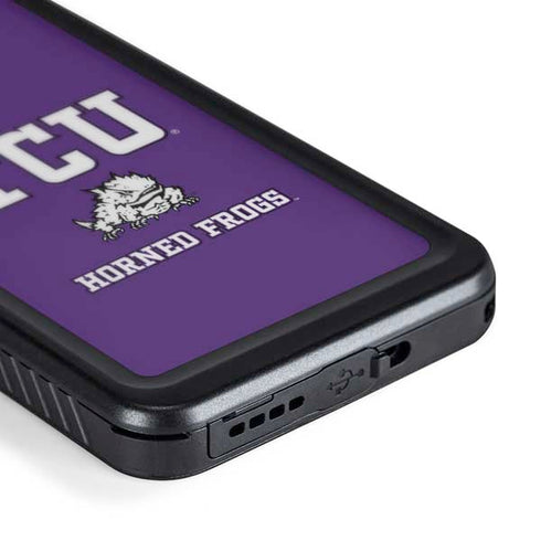 Texas Christian University Mascot Galaxy S24 Plus Waterproof Case