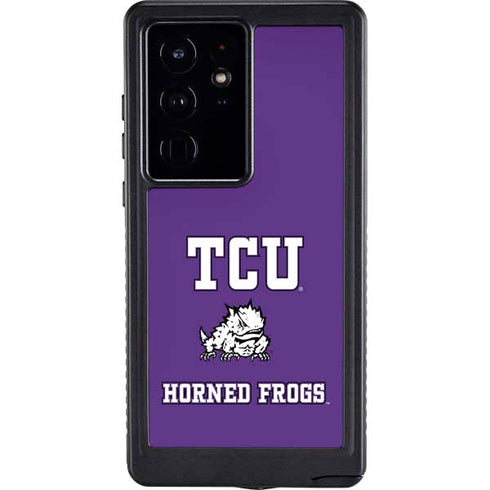 Texas Christian University Mascot Galaxy S24 Ultra Waterproof Case