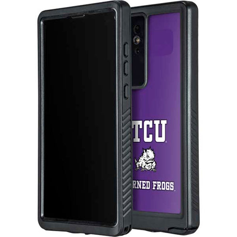 Texas Christian University Mascot Galaxy S24 Ultra Waterproof Case