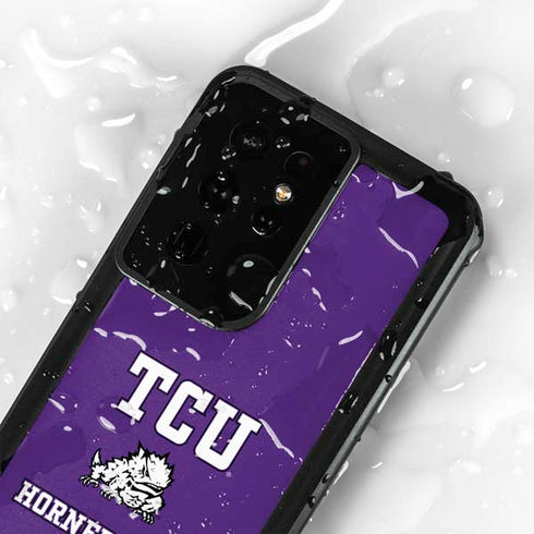 Texas Christian University Mascot Galaxy S24 Ultra Waterproof Case