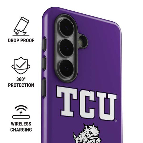 Texas Christian University Mascot Galaxy S26 Plus Impact Case