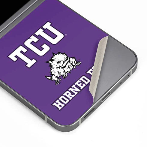 Texas Christian University Mascot Galaxy Z Flip6 Skin