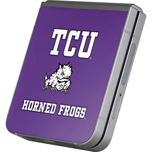 Texas Christian University Mascot Galaxy Z Flip6 Skin