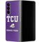 Texas Christian University Mascot Galaxy Z Fold4 5G Skin