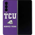 Texas Christian University Mascot Galaxy Z Fold4 5G Skin
