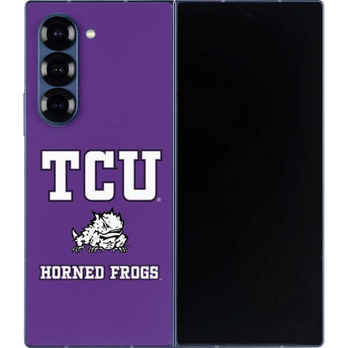 Texas Christian University Mascot Galaxy Z Fold6 Skin