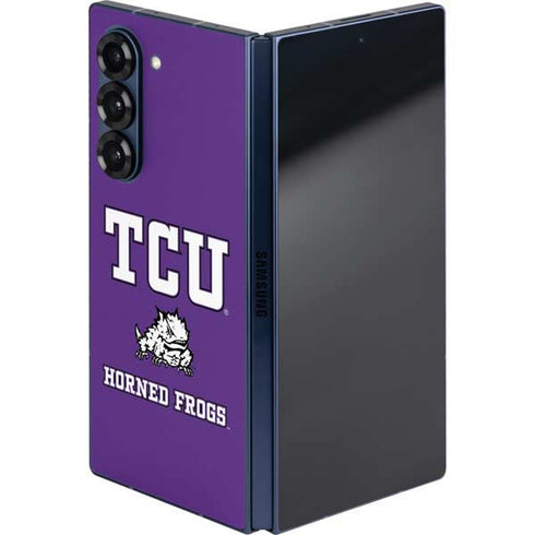 Texas Christian University Mascot Galaxy Z Fold6 Skin