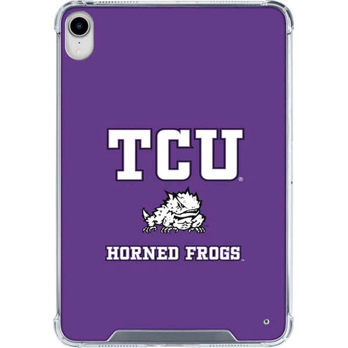 Texas Christian University Mascot iPad 11th Gen (2025) Clear Case