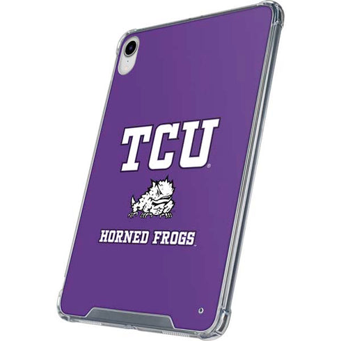 Texas Christian University Mascot iPad 11th Gen (2025) Clear Case