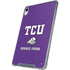 Texas Christian University Mascot iPad 11th Gen (2025) Clear Case