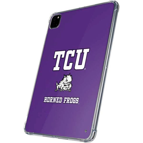 Texas Christian University Mascot iPad Pro 11in (2024) Clear Case