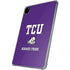 Texas Christian University Mascot iPad Pro 11in (2024) Clear Case