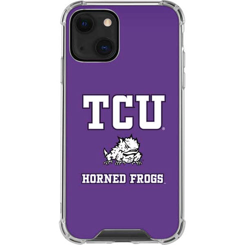 Texas Christian University Mascot iPhone 14 Clear Case