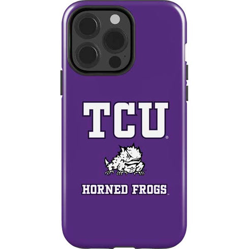 Texas Christian University Mascot iPhone 14 Pro Impact Case