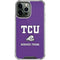 Texas Christian University Mascot iPhone 14 Pro Max Clear Case