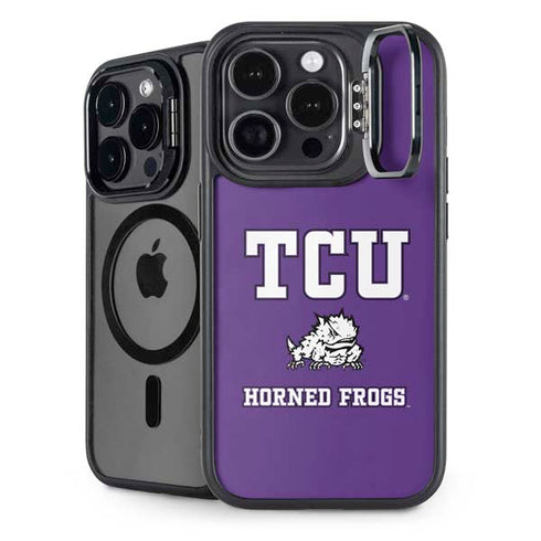 Texas Christian University Mascot iPhone 14 Pro Max Kickstand Case