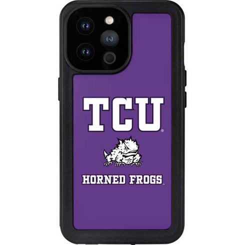 Texas Christian University Mascot iPhone 14 Pro Max Waterproof Case