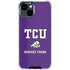 Texas Christian University Mascot iPhone 15 Clear Case