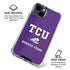 Texas Christian University Mascot iPhone 15 Clear Case