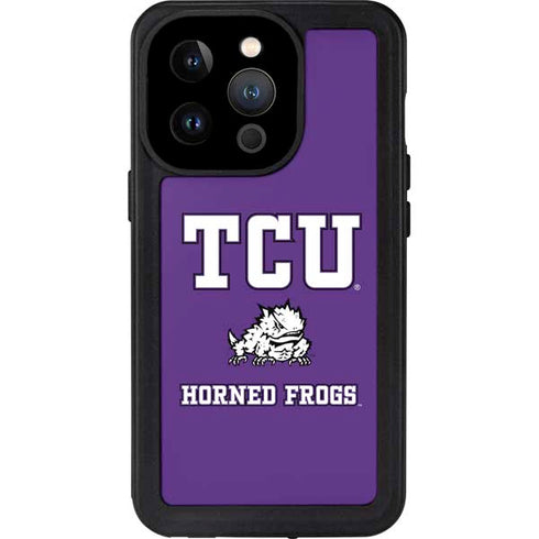 Texas Christian University Mascot iPhone 15 Pro Waterproof Case