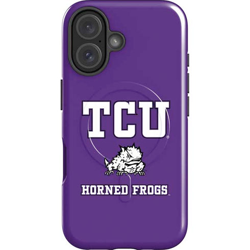 Texas Christian University Mascot iPhone 16 Magsafe Impact Case