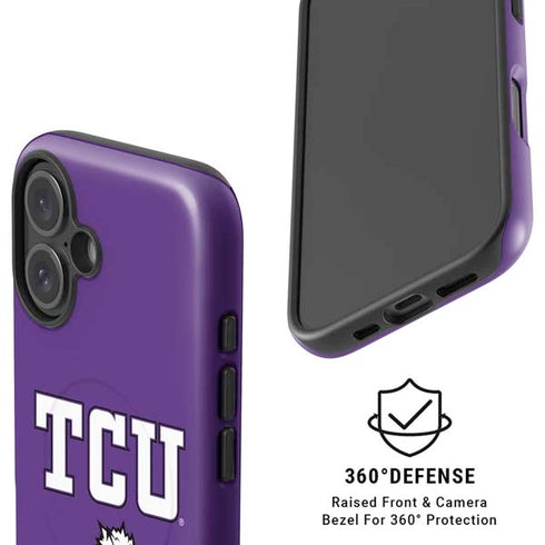 Texas Christian University Mascot iPhone 16 Magsafe Impact Case
