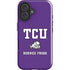 Texas Christian University Mascot iPhone 16 Plus Impact Case