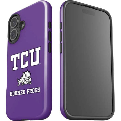 Texas Christian University Mascot iPhone 16 Plus Impact Case