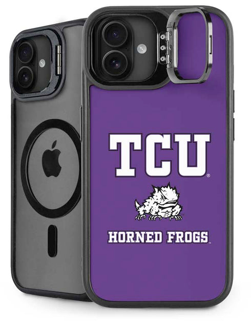 Texas Christian University Mascot iPhone 16 Plus Kickstand Case