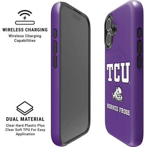 Texas Christian University Mascot iPhone 16 Plus Magsafe Impact Case