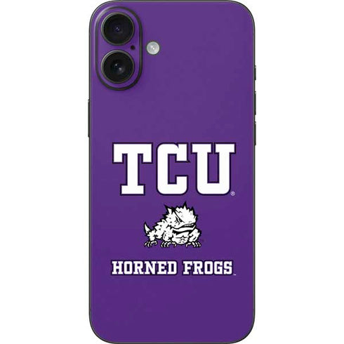 Texas Christian University Mascot iPhone 16 Plus Skin