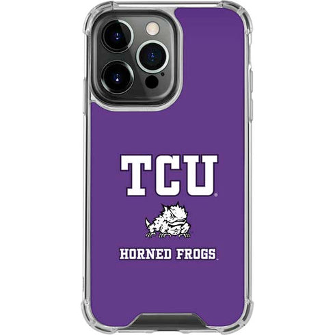 Texas Christian University Mascot iPhone 16 Pro Clear Case