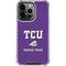 Texas Christian University Mascot iPhone 16 Pro Clear Case
