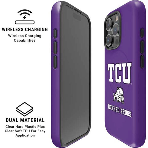 Texas Christian University Mascot iPhone 16 Pro Magsafe Impact Case