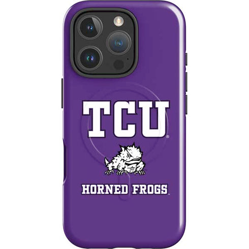 Texas Christian University Mascot iPhone 16 Pro Max Magsafe Impact Case