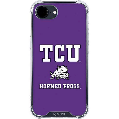 Texas Christian University Mascot iPhone 16e Clear Case