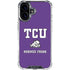 Texas Christian University Mascot iPhone 17 Clear Case