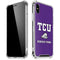 Texas Christian University Mascot iPhone X/XS Clear Case