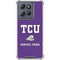 Texas Christian University Mascot Moto G 5G (2025) Clear Case