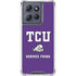Texas Christian University Mascot Moto G 5G (2025) Clear Case