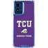 Texas Christian University Mascot Moto G 5G (2024) Clear Case
