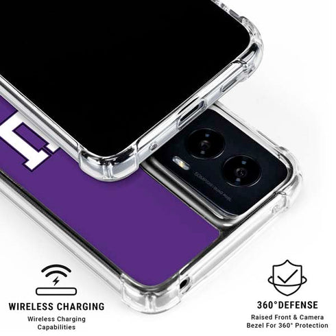 Texas Christian University Mascot Moto G Power 5G (2024) Clear Case