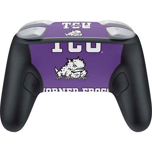 Texas Christian University Mascot Nintendo Switch 2 (2025) Pro Controller Skin