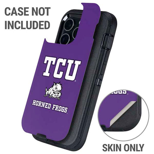 Texas Christian University Mascot Otterbox Defender iPhone Skin