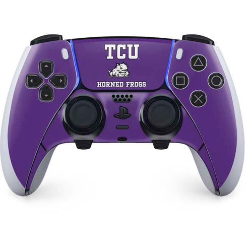 Texas Christian University Mascot PS5 DualSense Edge Pro Controller Skin